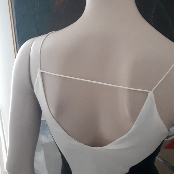 Parker | V- Neck Spaghetti Strap Gown - Picture 8 of 13